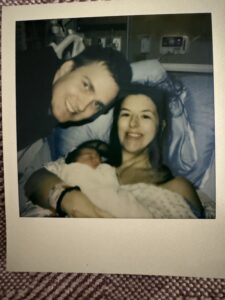 Laura c-section family pregnancy postpartum