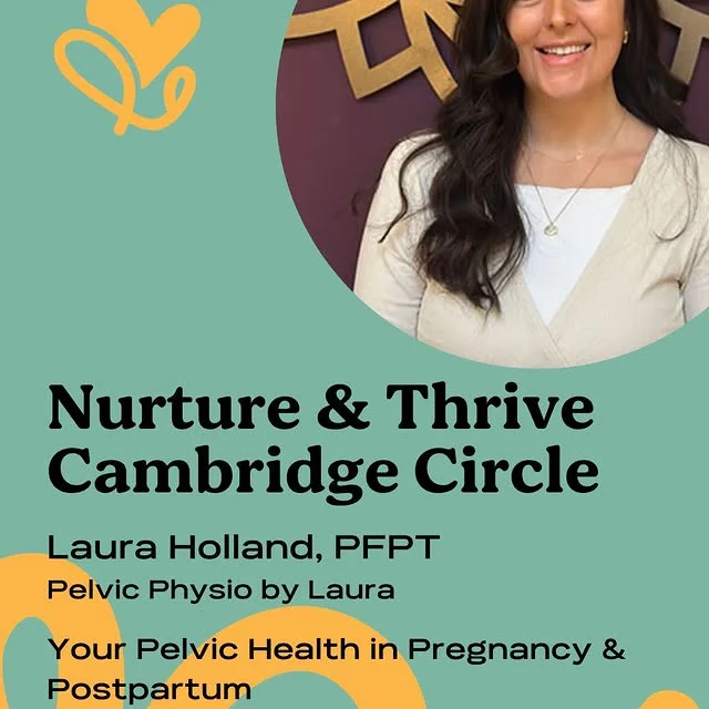 Pelvic health in pregnancy and postpartum event with Laura