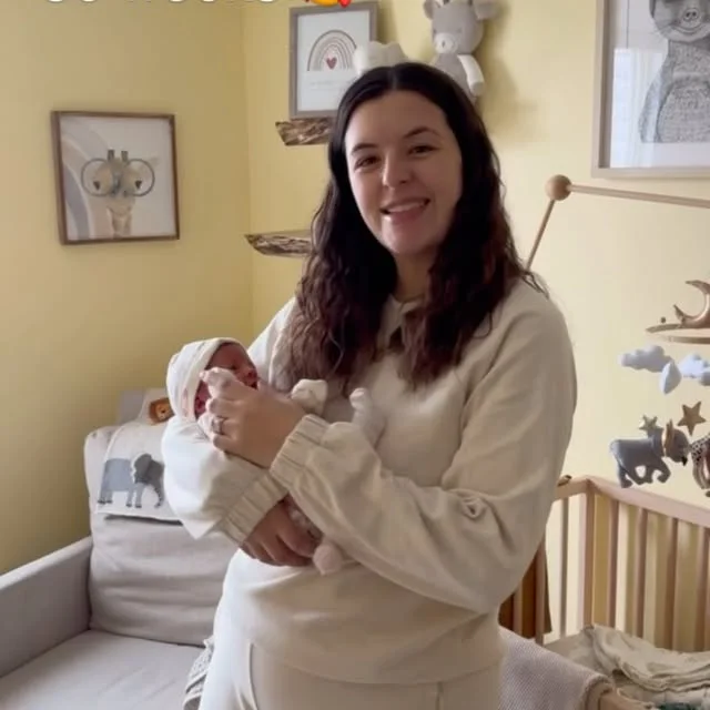 Laura reflecting on the final weeks of her high-risk pregnancy